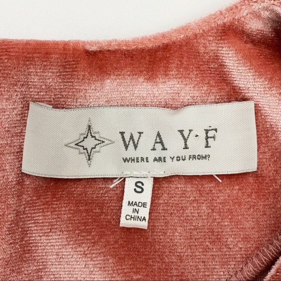 WAYF Puff Sleeve Mini Dress Size Small - Picture 9 of 11